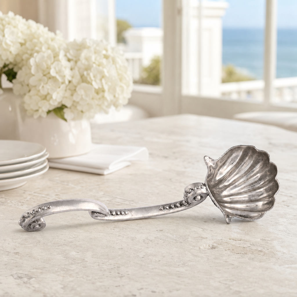 Scallop Shell Soup Ladle 4
