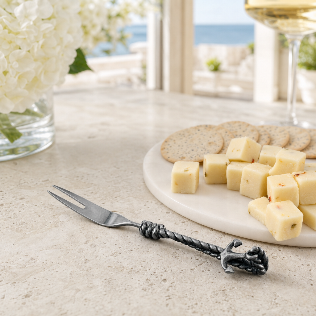 Rope and Anchor Hors d'oeuvre Fork 4