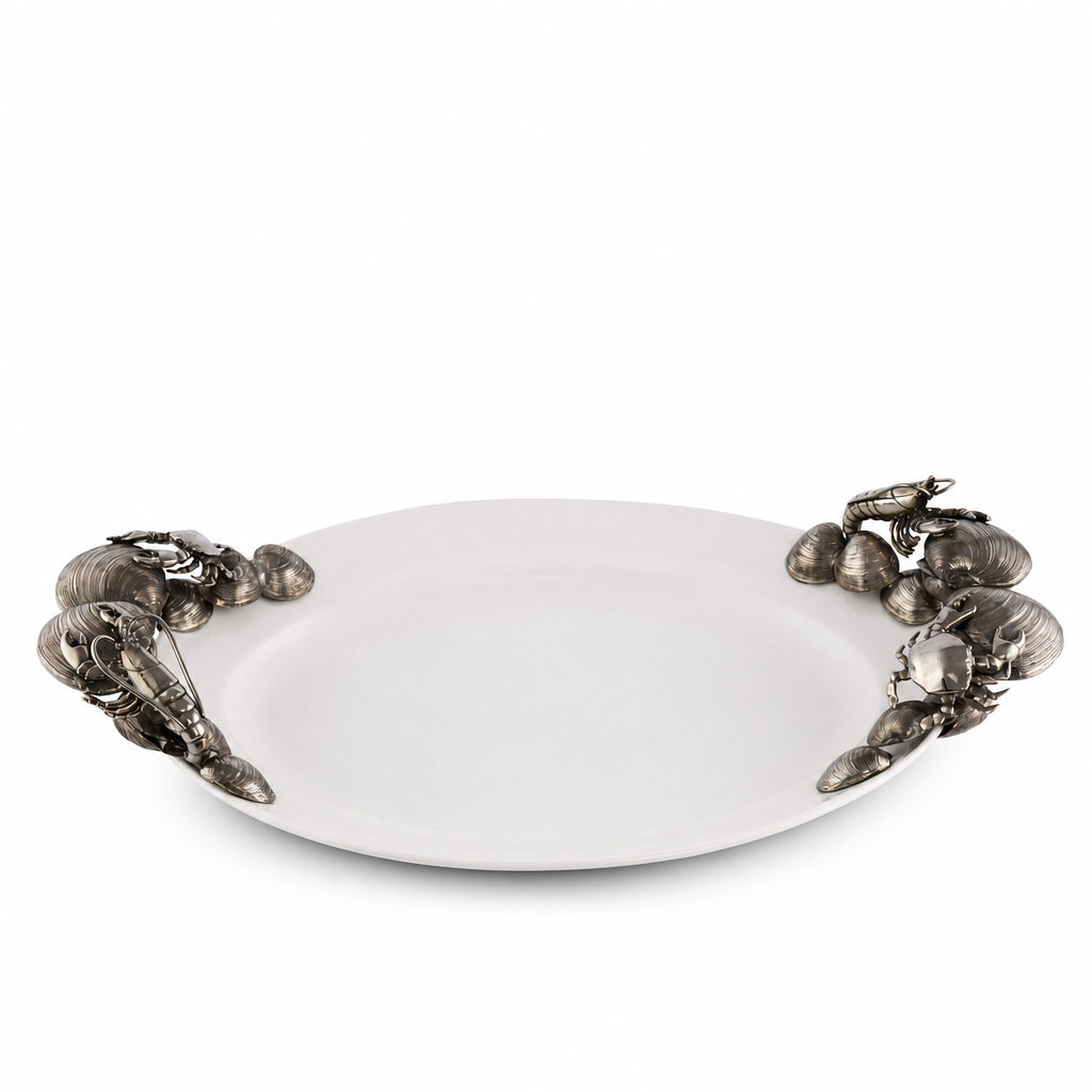 Marine Life Large Stoneware Tray 1