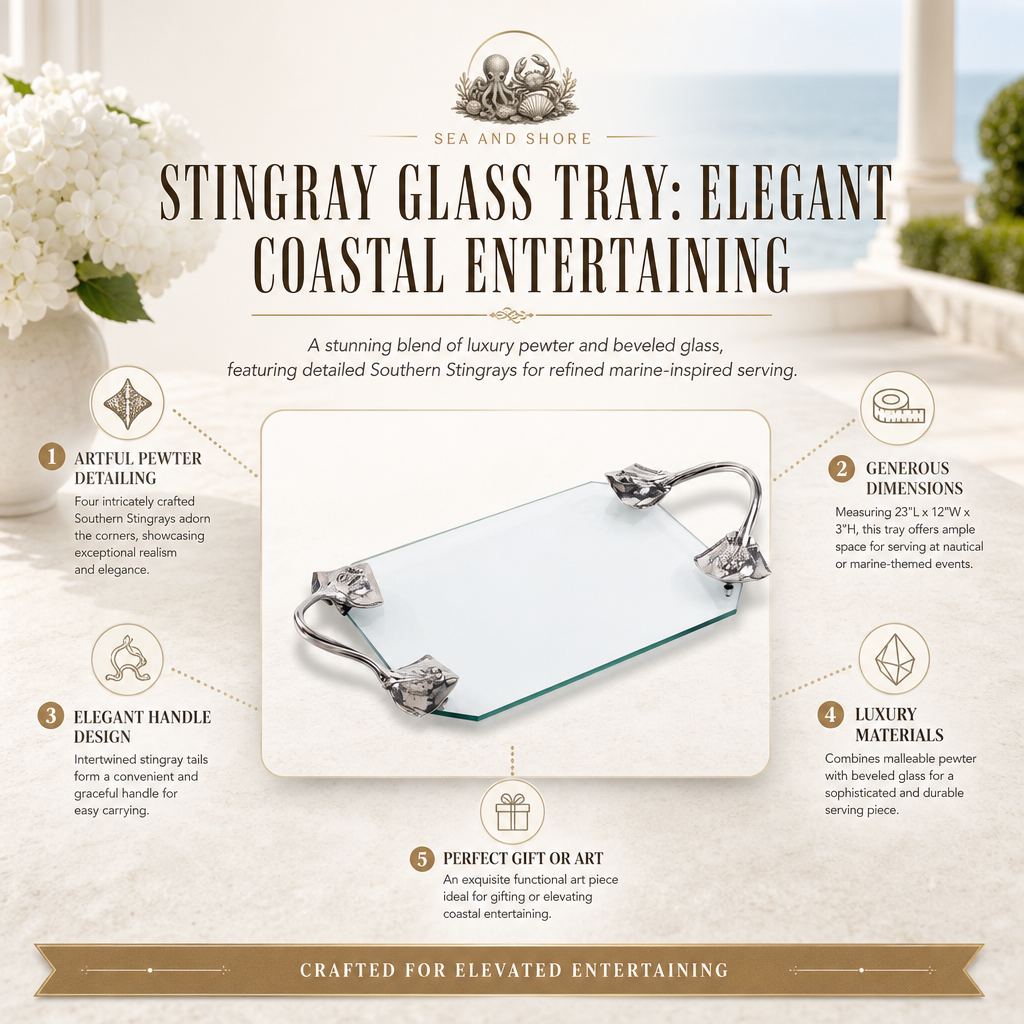 Stingray Glass Tray 4