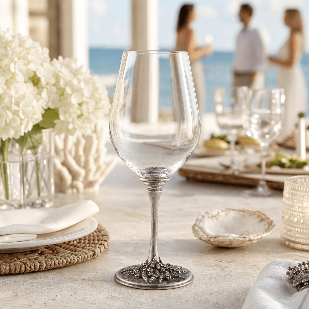 Coastal Tide Wine Glass 8