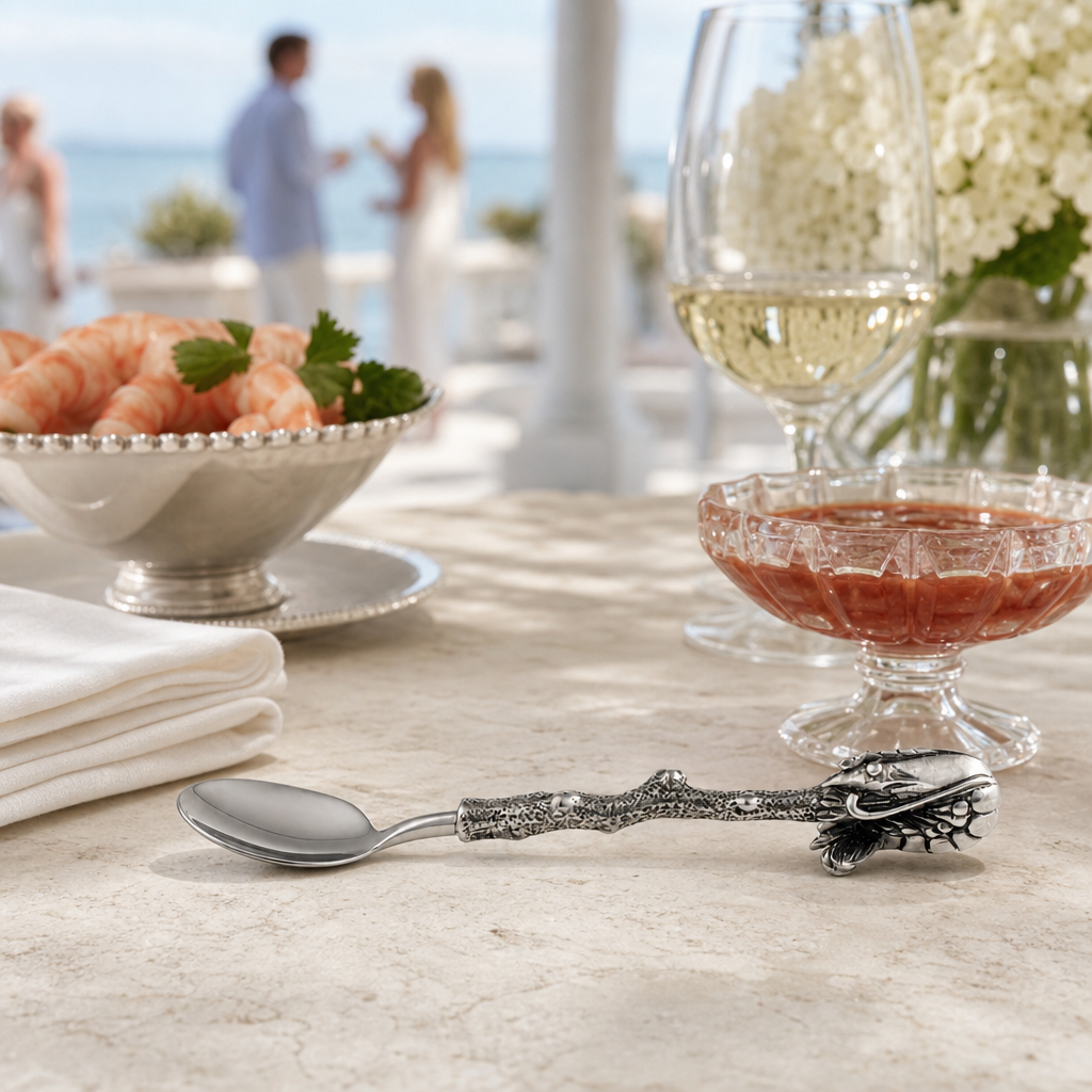 Shrimp Cocktail Sauce Spoon 8