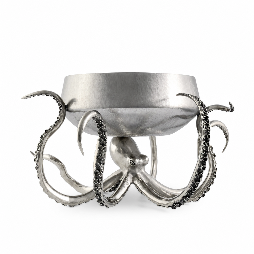 Octopus Stainless Steel Centerpiece Bowl 1
