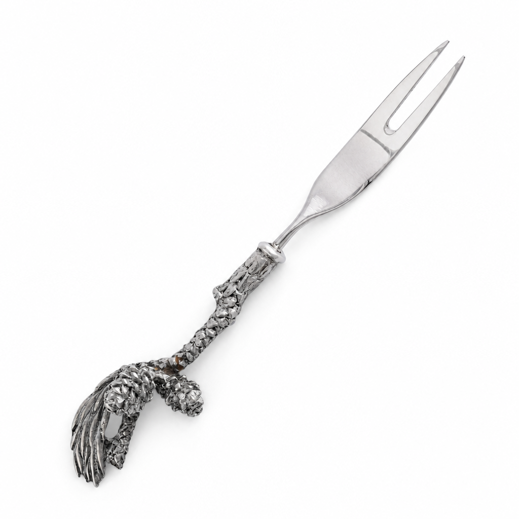 Pewter Pine Cone Hors d'oeuvre Fork 1