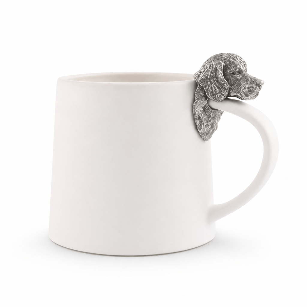 Beagle Stoneware Coffee Cup 1