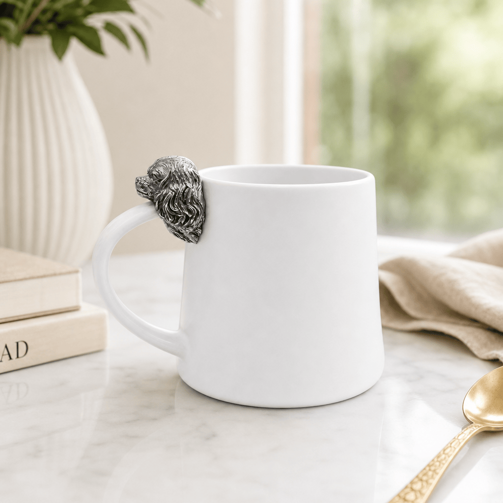 Cavalier King Charles Spaniel Stoneware Coffee Cup 2
