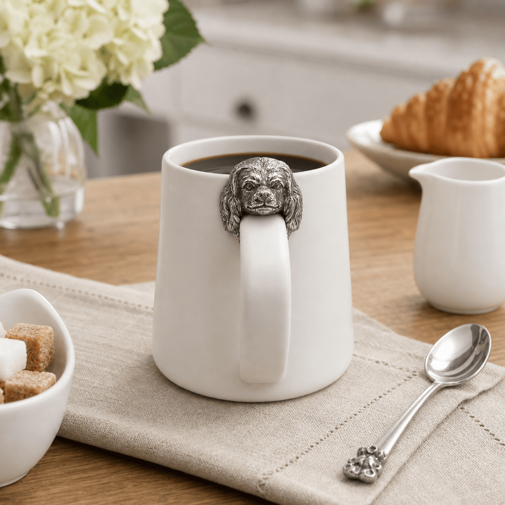 Cavalier King Charles Spaniel Stoneware Coffee Cup 5