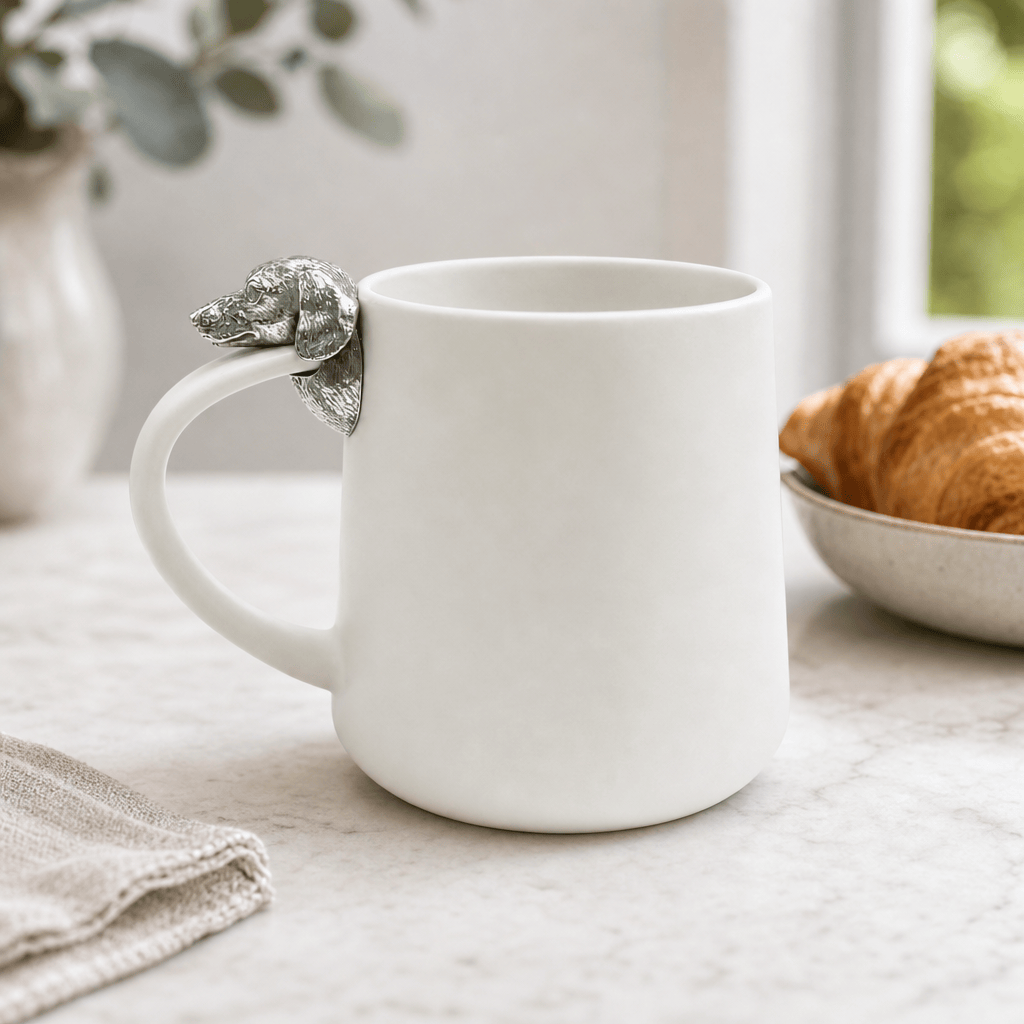 Dachshund Stoneware Coffee Cup 2