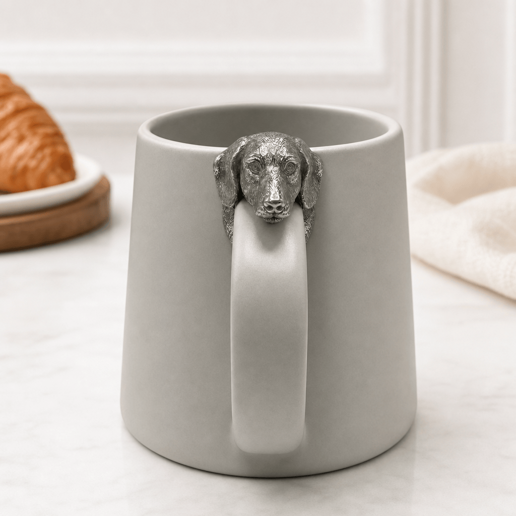Dachshund Stoneware Coffee Cup 6