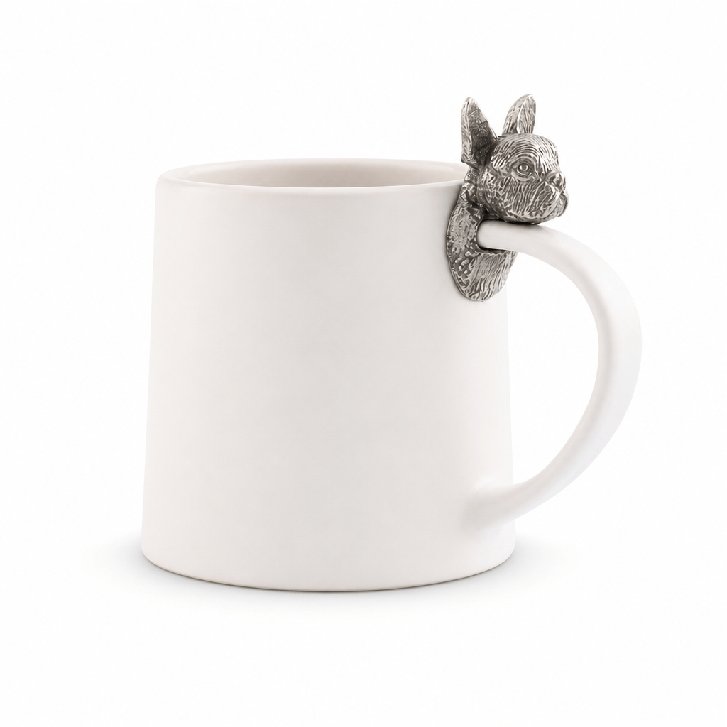 French Bulldog Stoneware Coffee Cup 1
