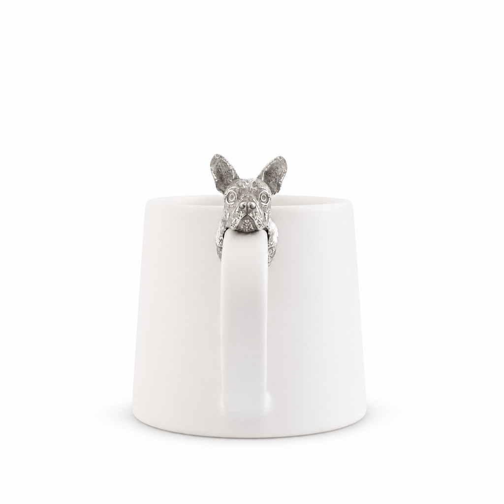 French Bulldog Stoneware Coffee Cup 7
