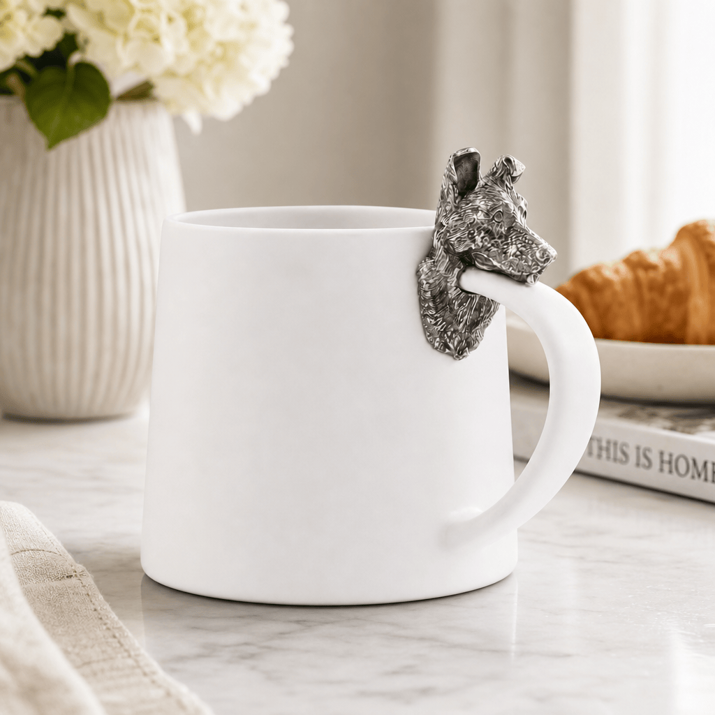 German Shepherd Stoneware Coffee Cup 2