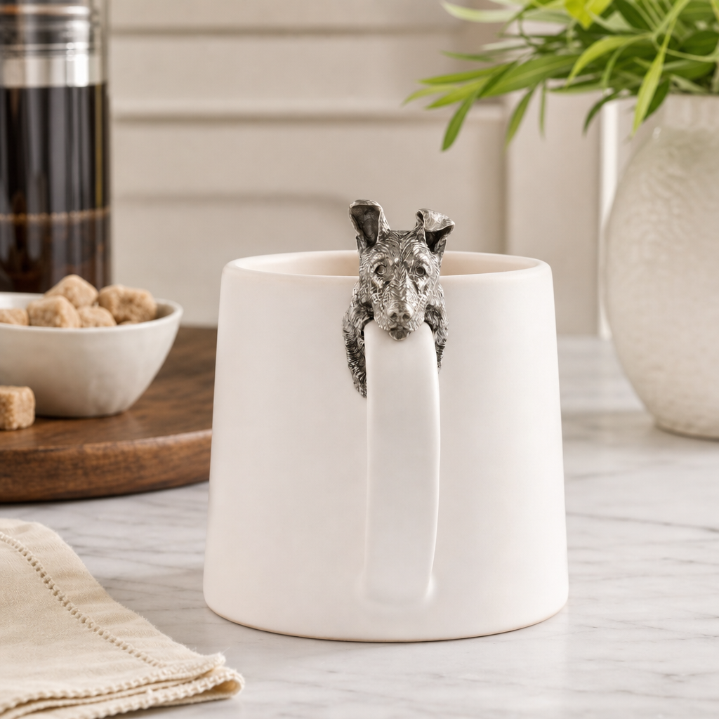 German Shepherd Stoneware Coffee Cup 7