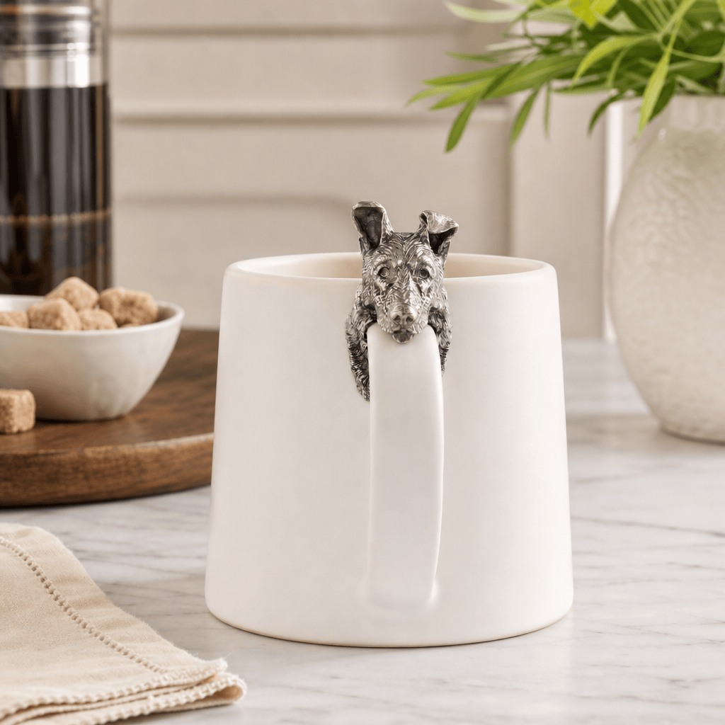 German Shepherd Stoneware Coffee Cup 7