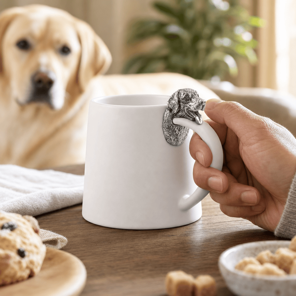 Labrador Retriever Stoneware Coffee Cup 4