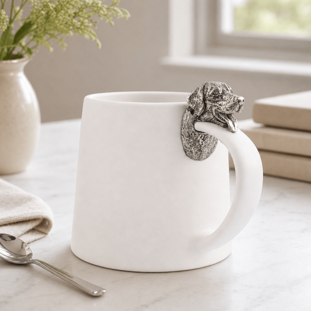 Labrador Retriever Stoneware Coffee Cup 2