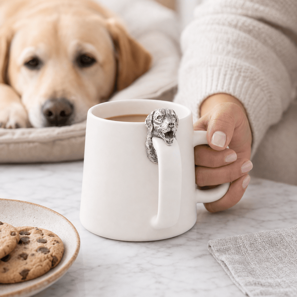 Labrador Retriever Stoneware Coffee Cup 5