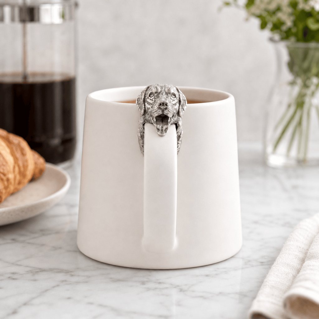 Labrador Retriever Stoneware Coffee Cup 3