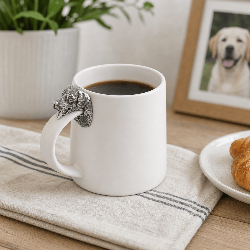 Labrador Retriever Stoneware Coffee Cup 6