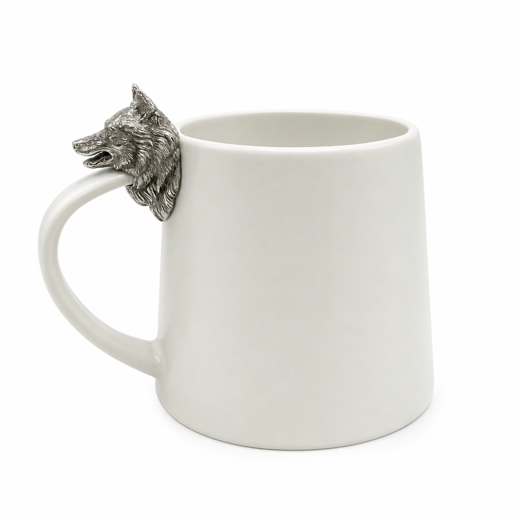 Siberian Husky Stoneware Coffee Cup 1