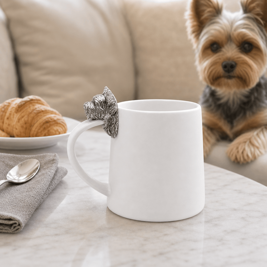 Yorkshire Terrier Stoneware Coffee Cup 5