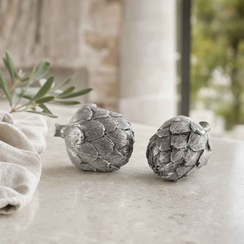 Artichoke Salt & Pepper Set 3