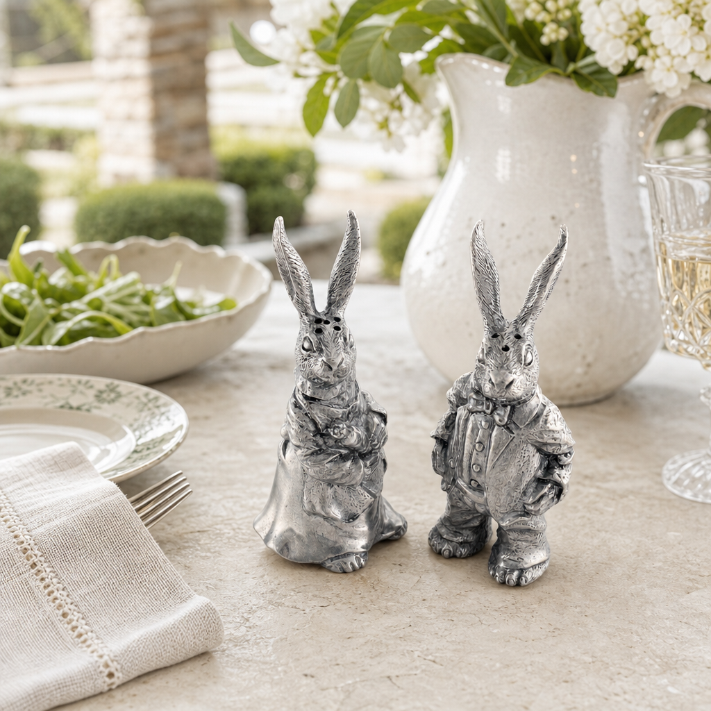 Dressed Rabbits Salt & Pepper Set 6