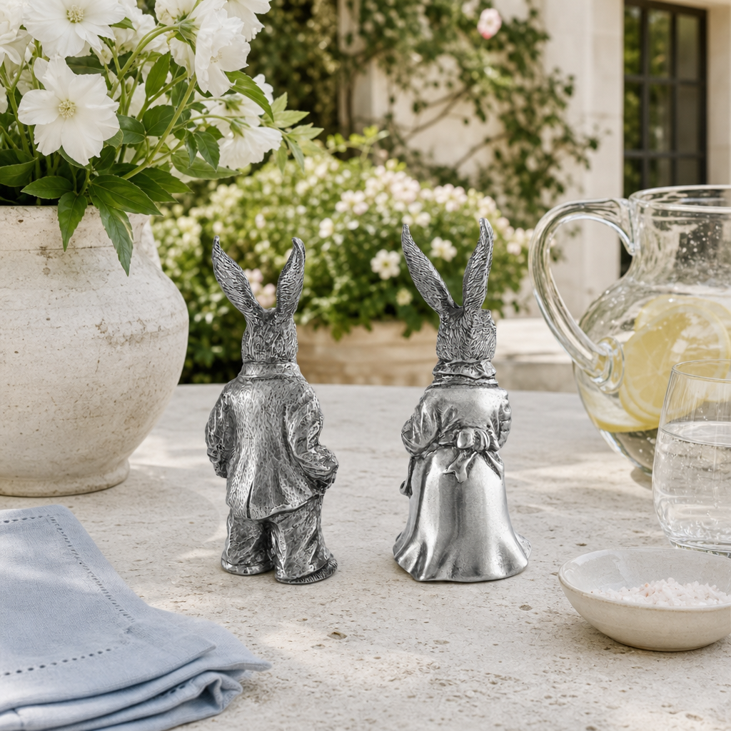 Dressed Rabbits Salt & Pepper Set 8