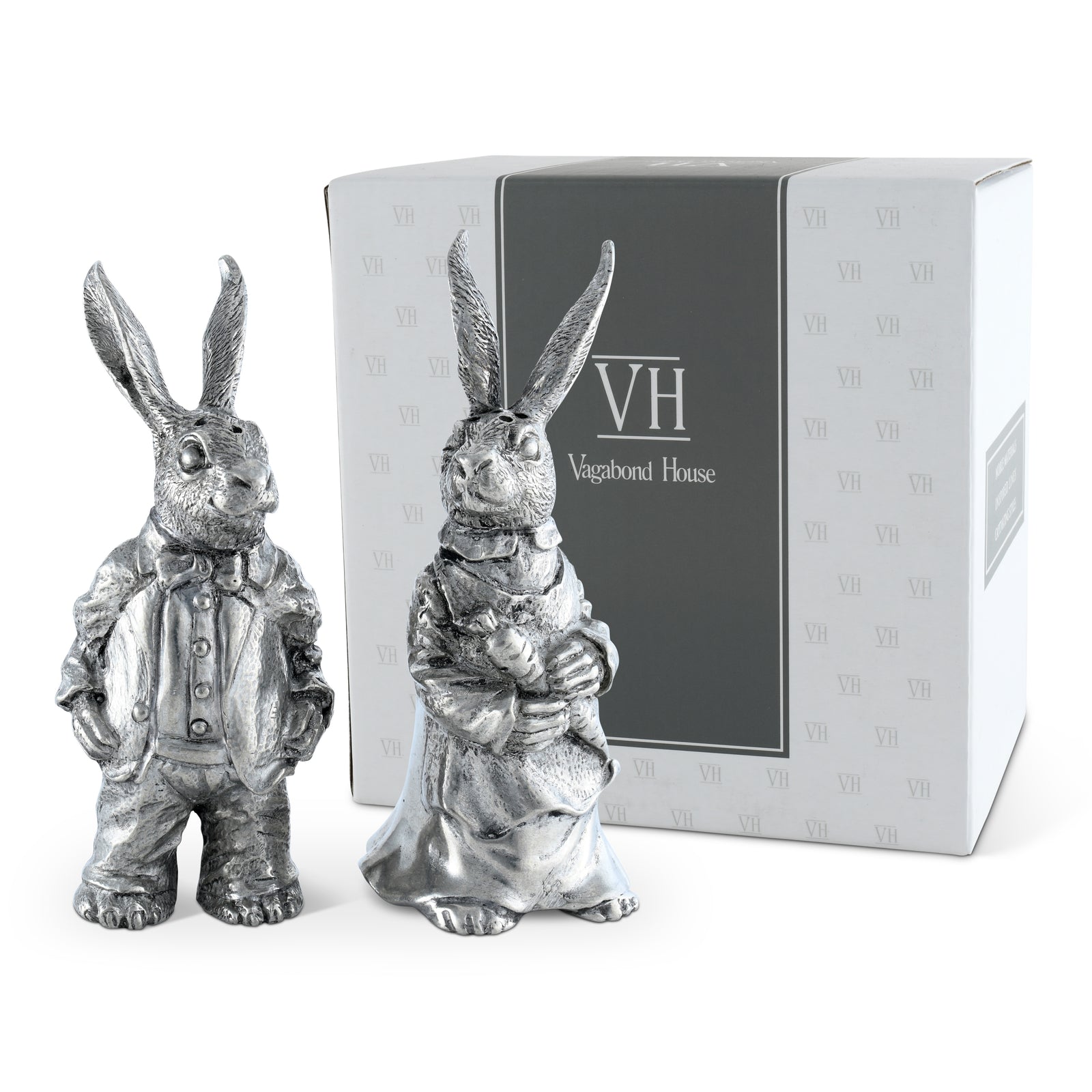 Dressed Rabbits Salt & Pepper Set 10