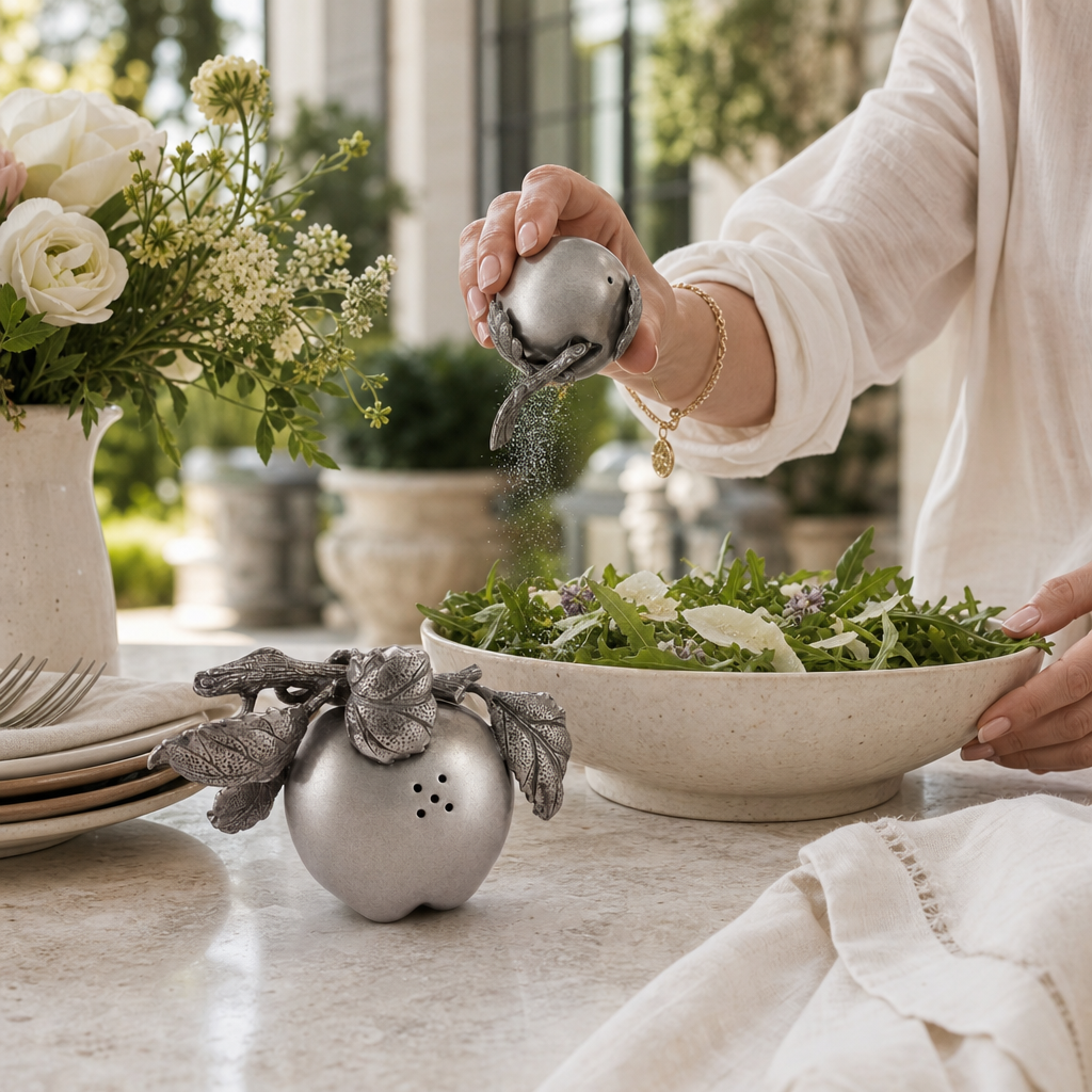 Apple Salt & Pepper Set 6