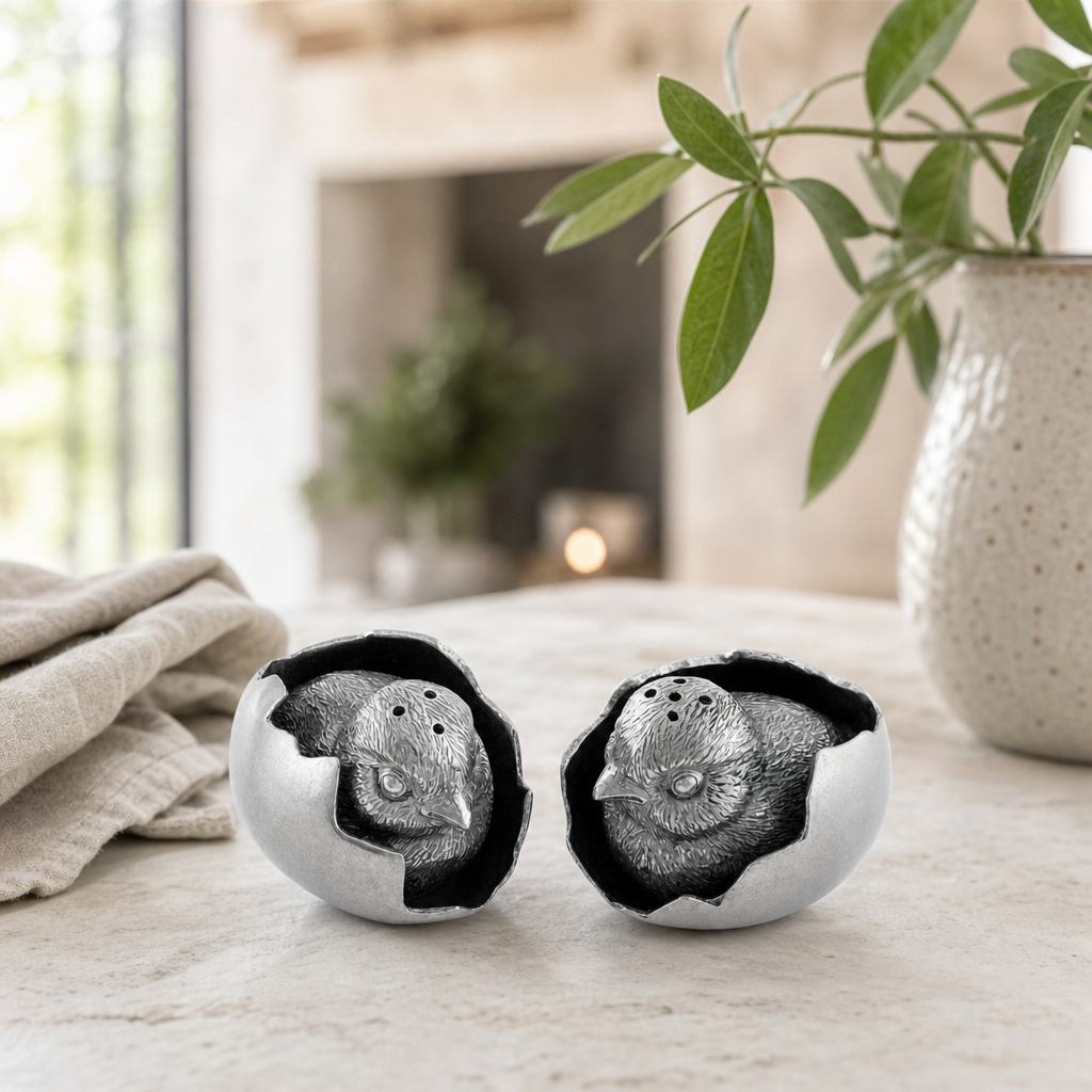Chicks in Eggs Salt & Pepper Set 3