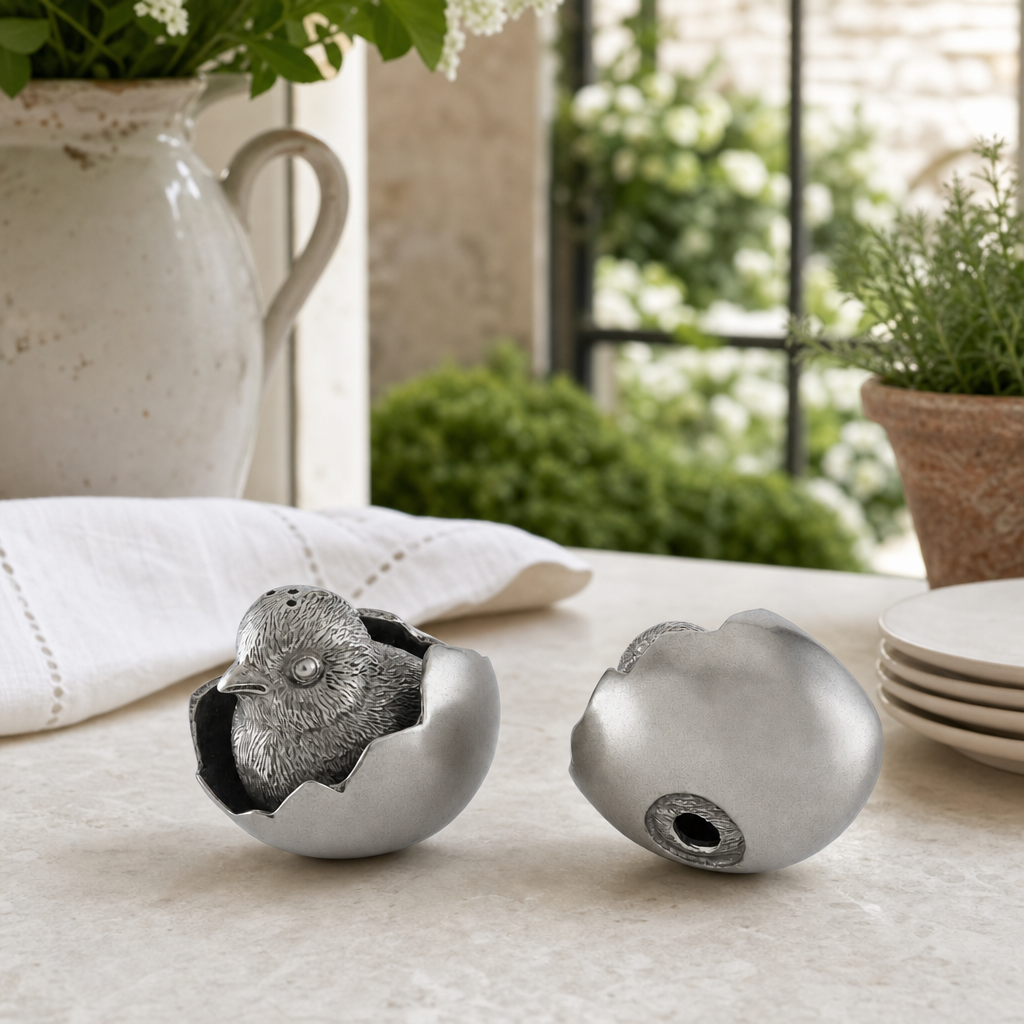 Chicks in Eggs Salt & Pepper Set 6