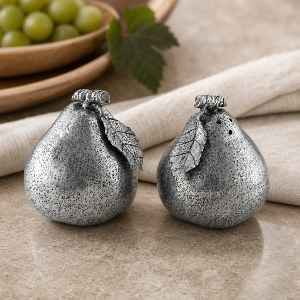 Pear Salt & Pepper Set 3