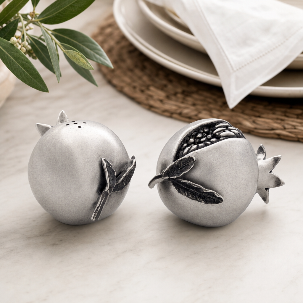 Pomegranate Salt & Pepper Set 10