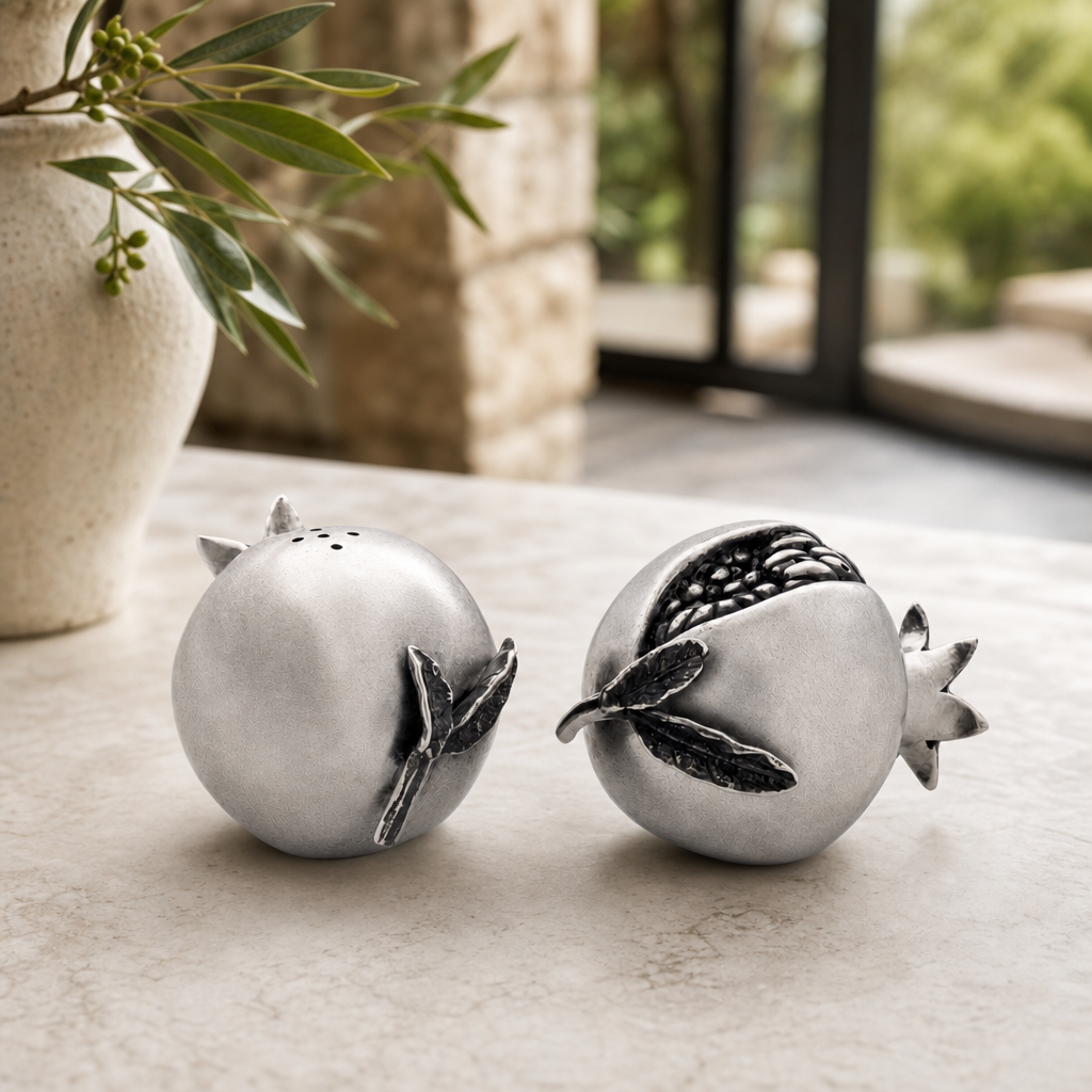 Pomegranate Salt & Pepper Set 3