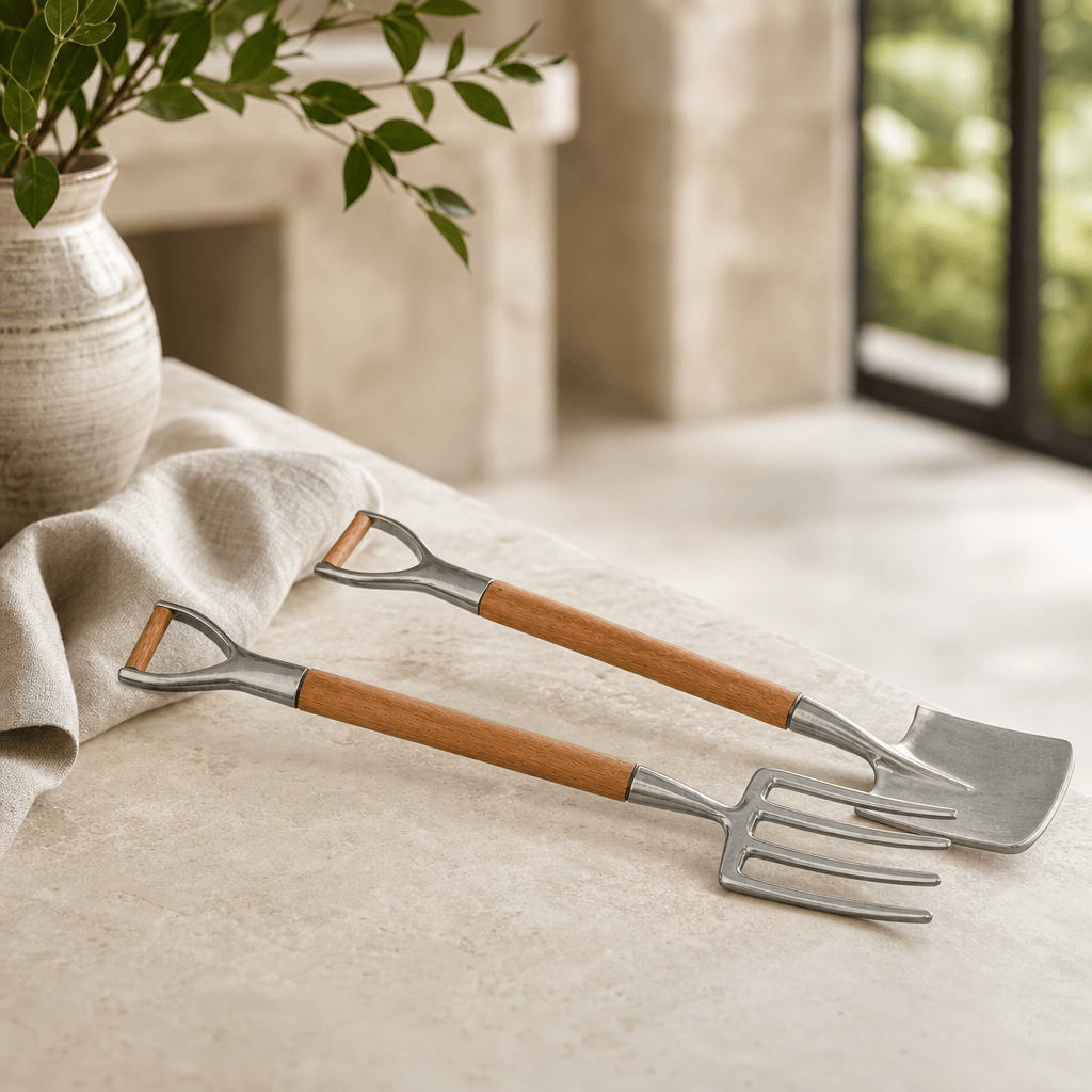Fork & Shovel Salad Serving Set 5