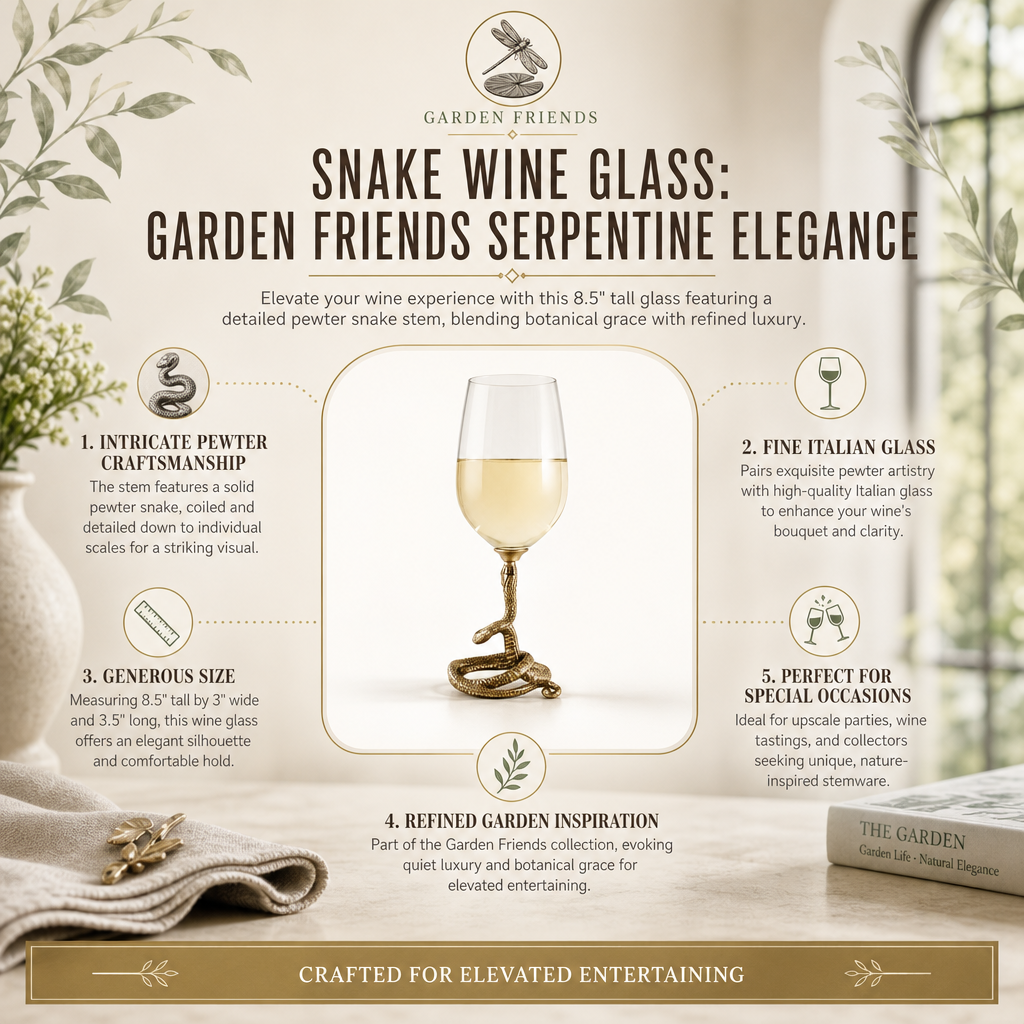 Snake Wine Glass 1