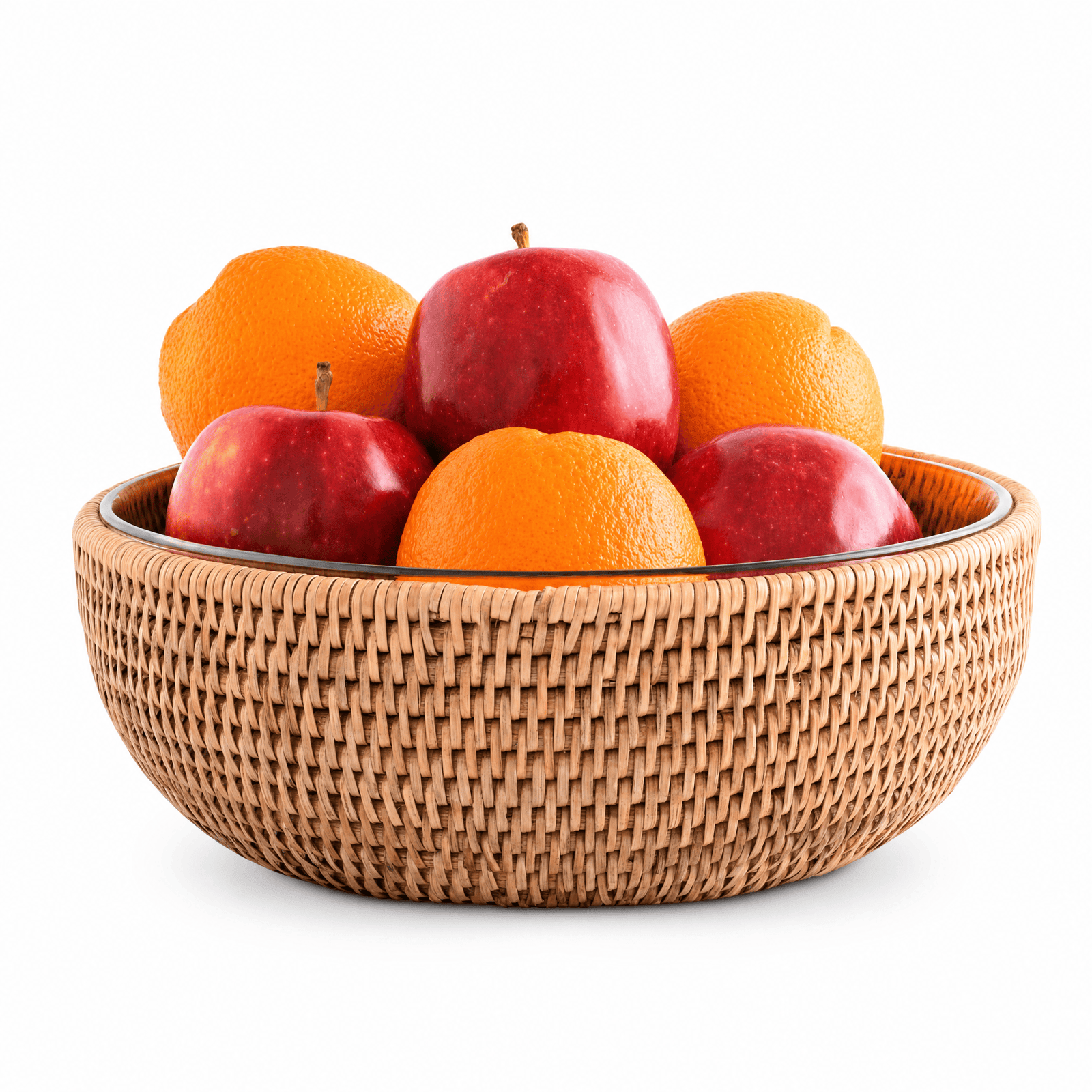 Hand Woven Serving Bowl Rattan 1