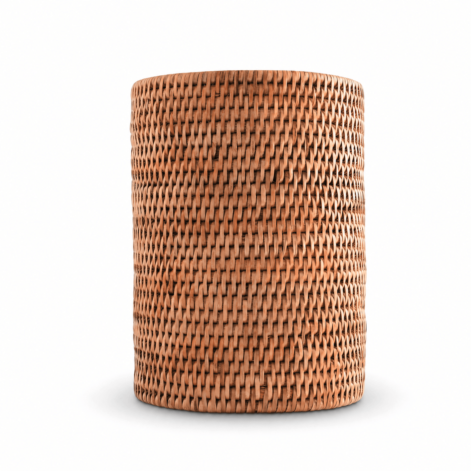 Hand Woven Wicker Rattan Utensils Holder 1