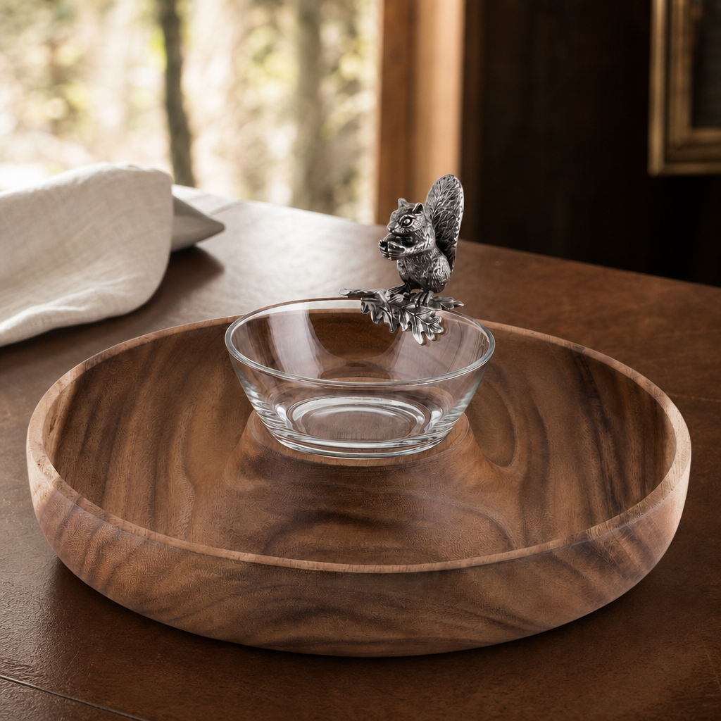 Squirrel Ring Serving Bowl 2