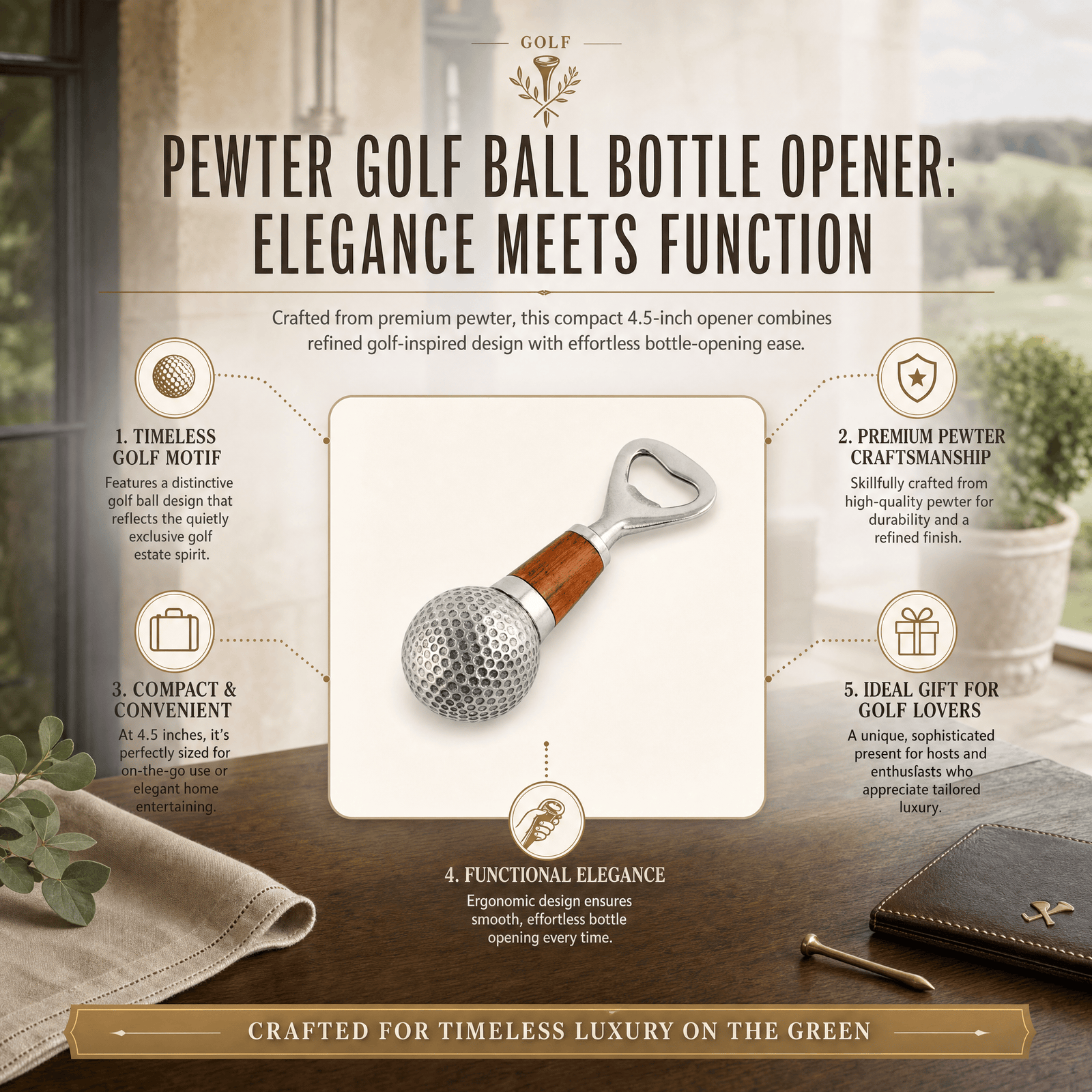 Golf Ball Bottle Opener 11