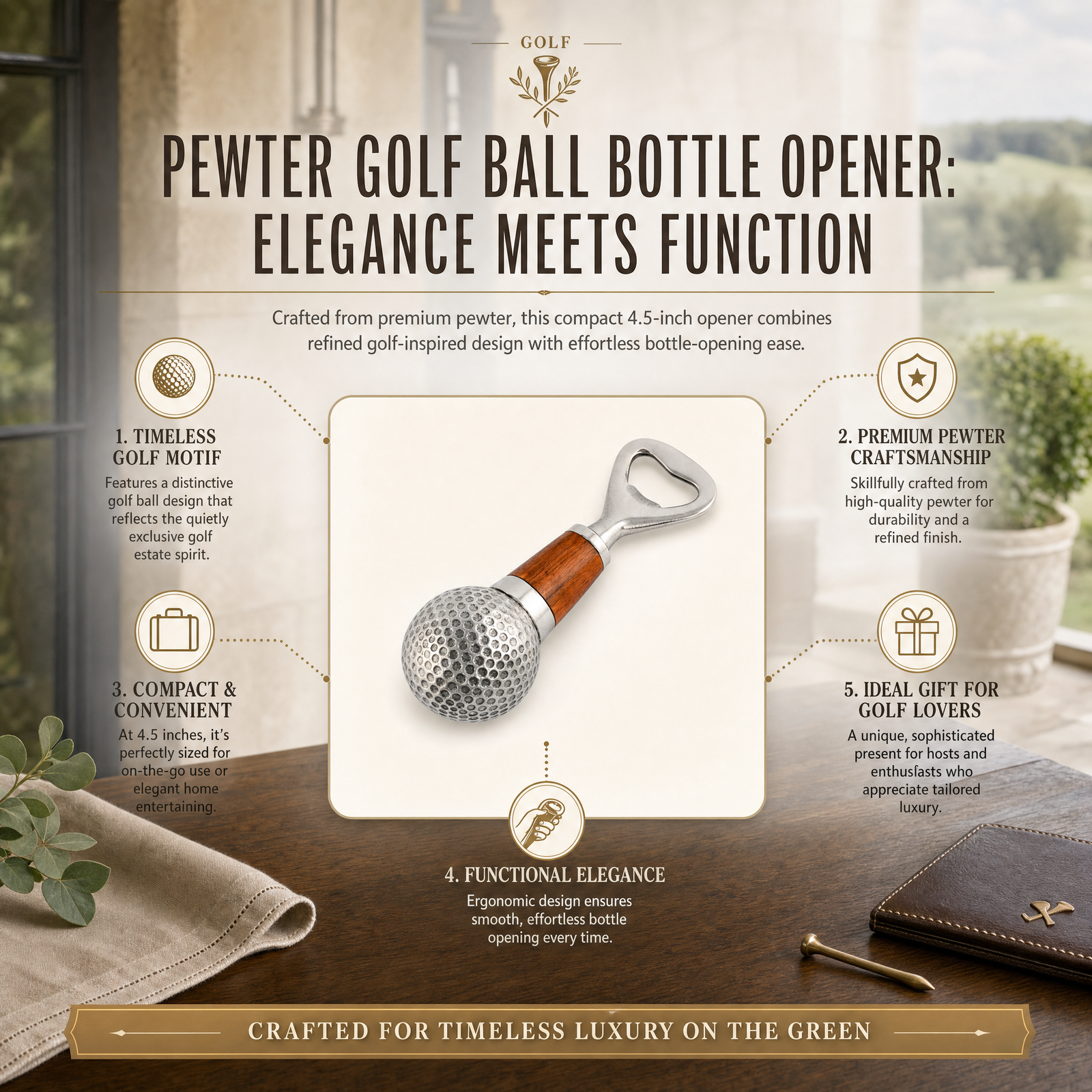 Golf Ball Bottle Opener 11