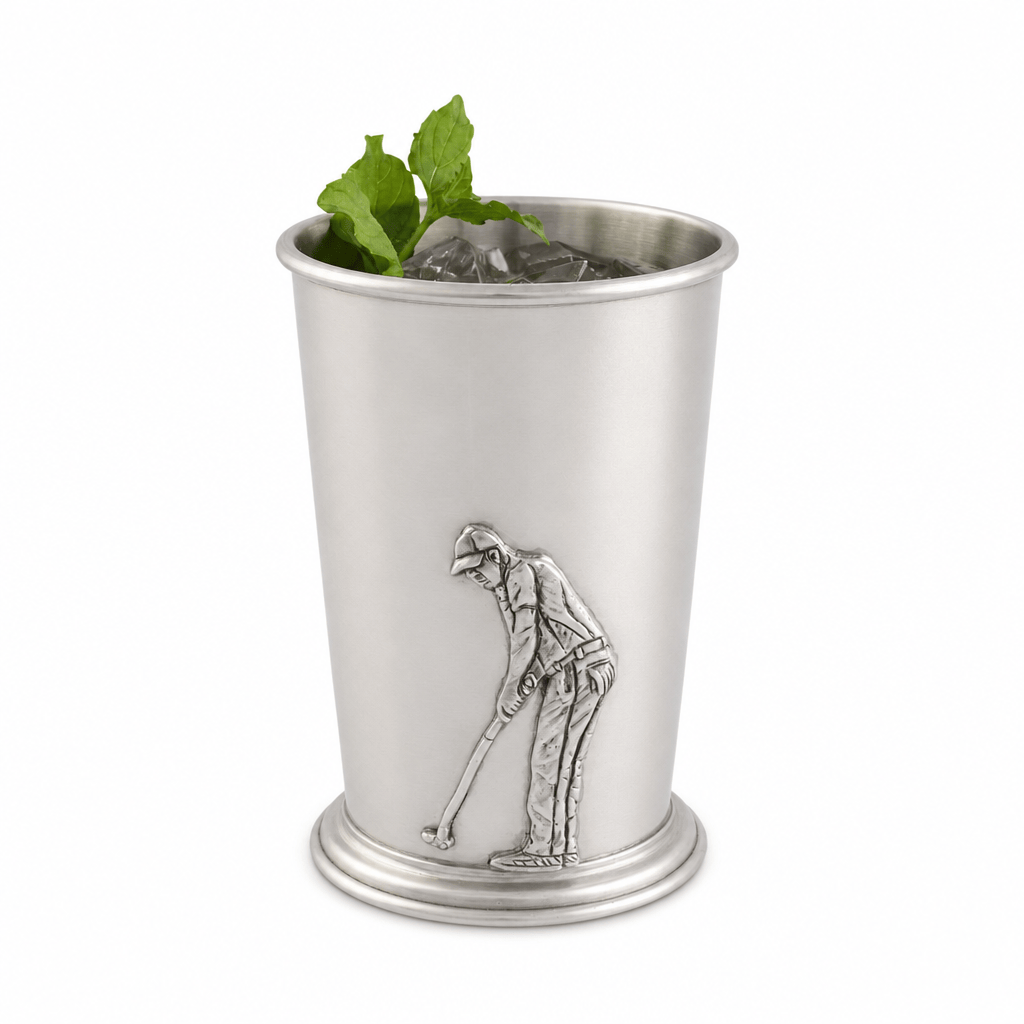Pewter Golfer Mint Julip Cup 1