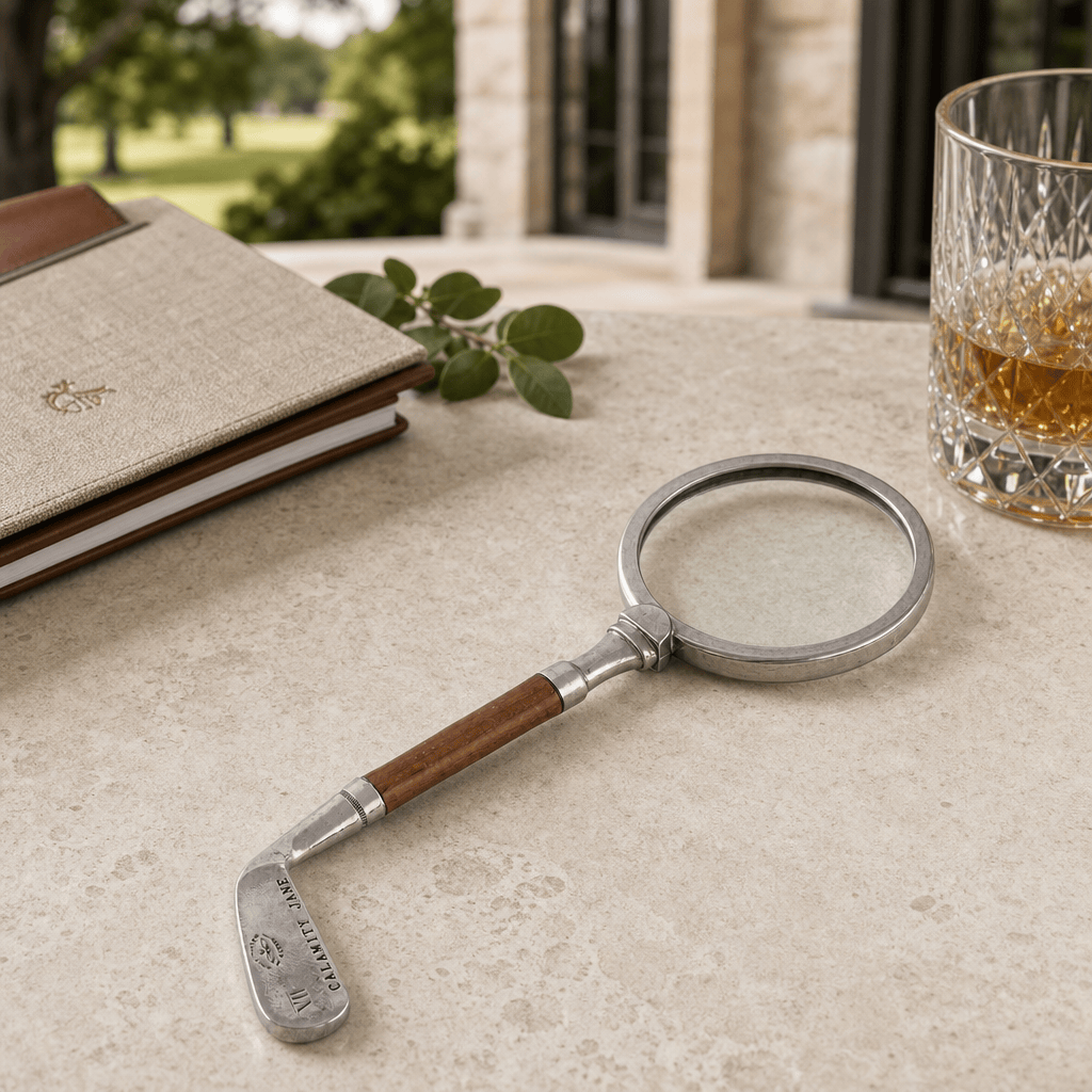 Golf Club Pewter Magnifier 2