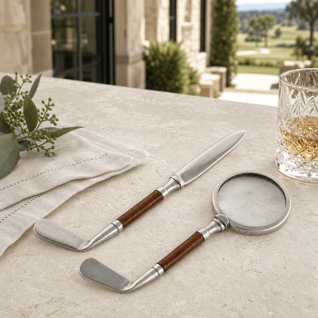 Golf Club Pewter Magnifier 4