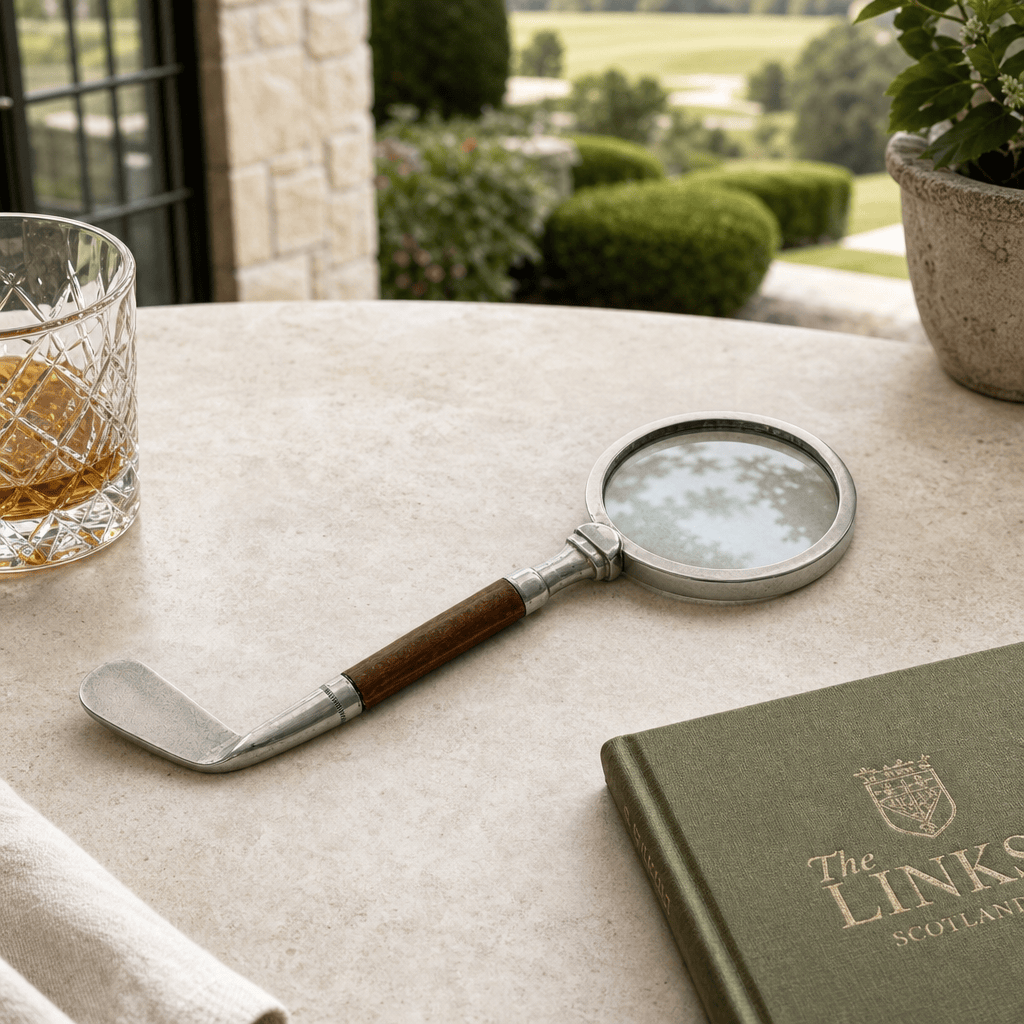 Golf Club Pewter Magnifier 7