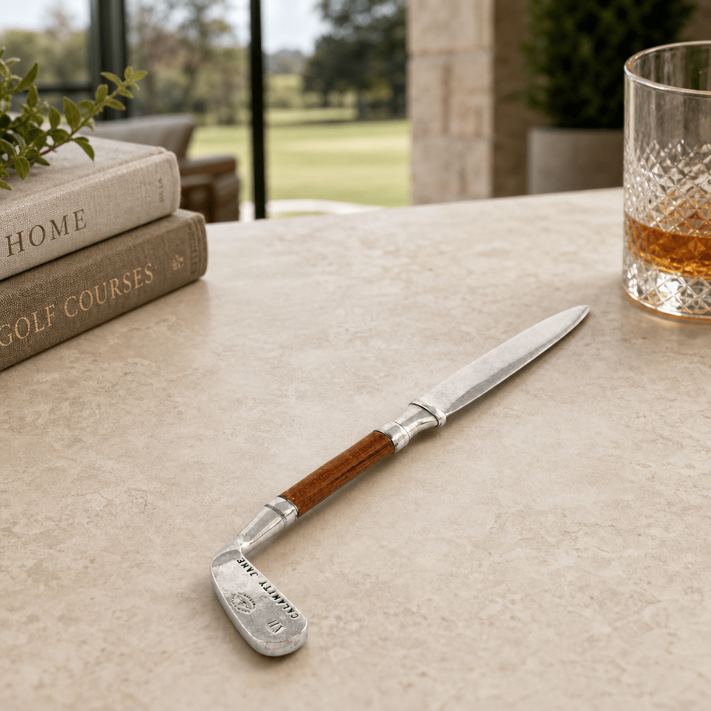 Golf Club Pewter Letter Opener 2