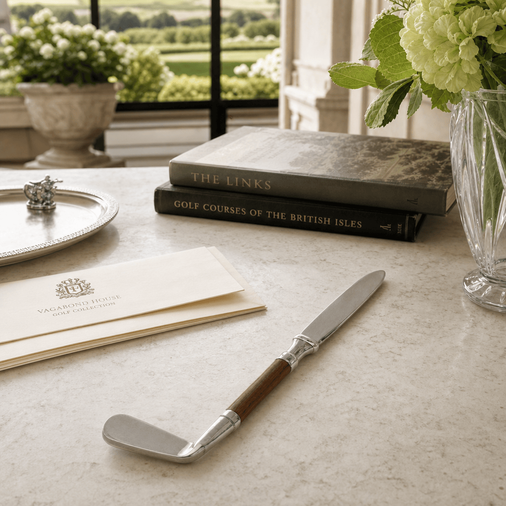 Golf Club Pewter Letter Opener 8