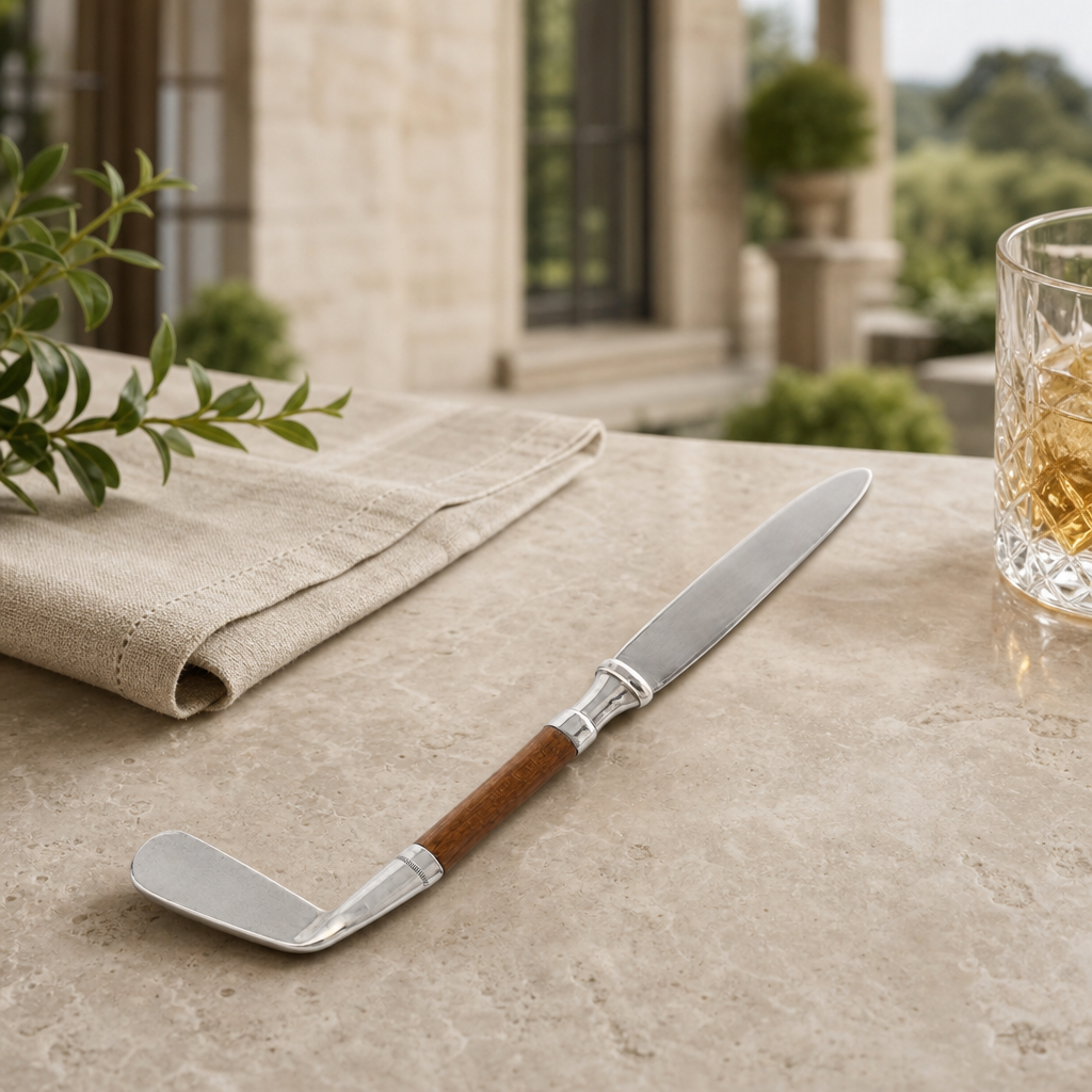 Golf Club Pewter Letter Opener 4