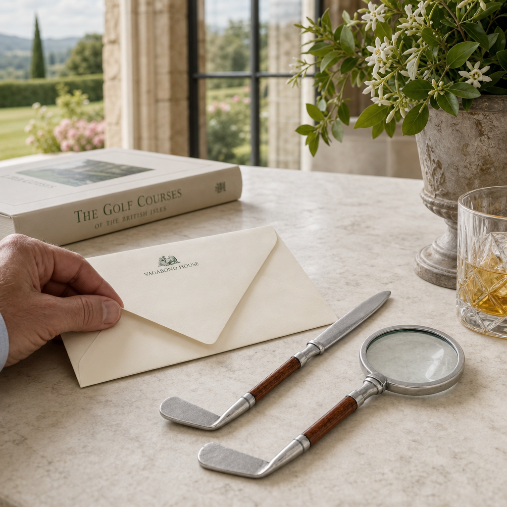 Golf Club Pewter Letter Opener 9